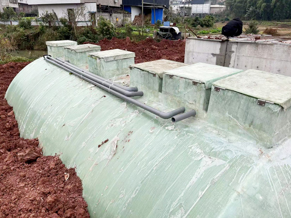 乡村玻璃钢一体化设备