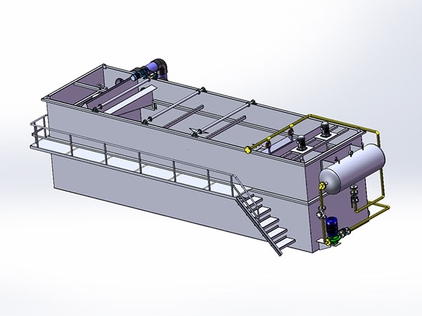 50吨气浮机总装配图