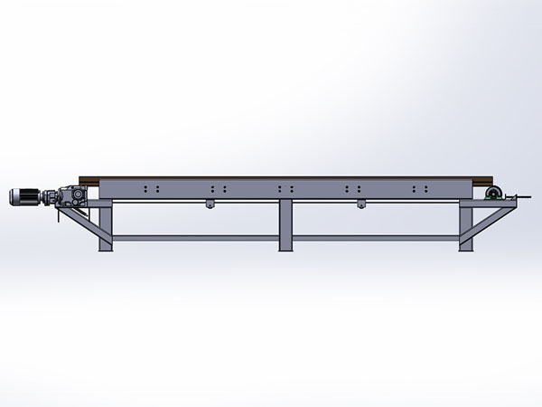 临港一期4米长皮带总装配图