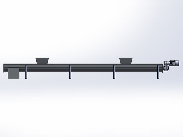 螺旋输送机260X5400总装配图