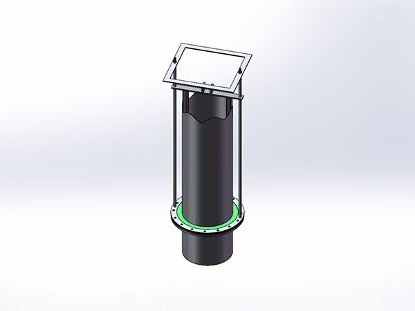 套筒式排泥阀总装配图
